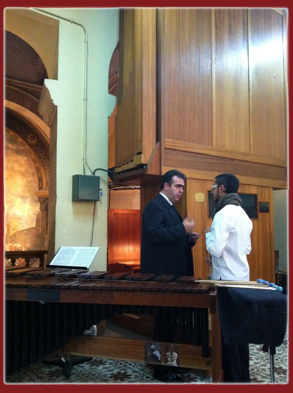 Paco Amaya y Conrado Moya